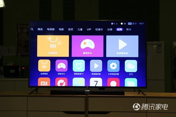 小米3s 65英寸电视评测 系统使用效率大增