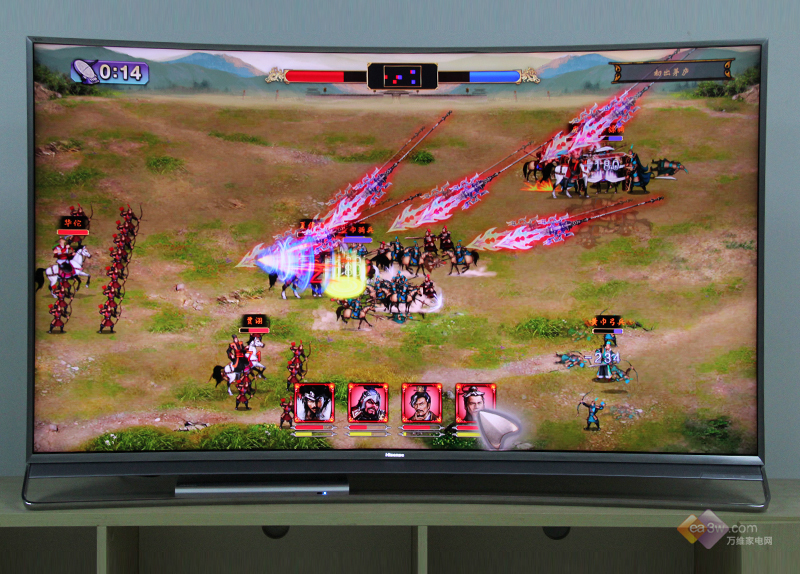 ULED超画质体验！海信MU9600曲面4K电视评测 
