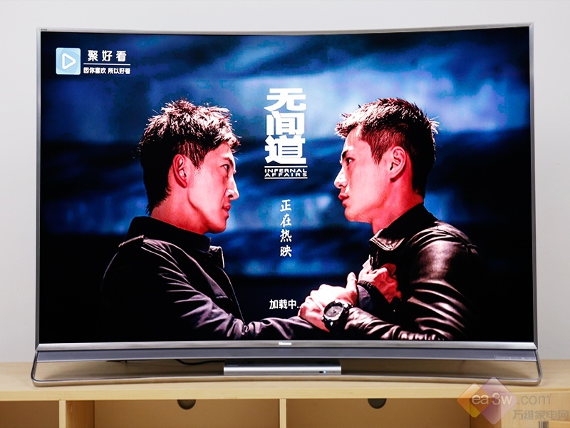 ULED超画质体验！海信MU9600曲面4K电视评测 
