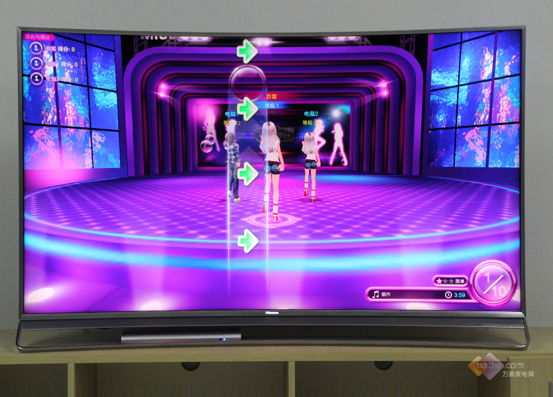 ULED超画质体验！海信MU9600曲面4K电视评测 